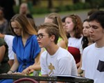 Slika Mladi Varaždinske biskupije hodočastili u Ludbreg te sudjelovali na 26. festivalu  duhovne glazbe "Duga"