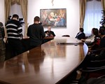 Slika Božićni susret biskupa Radoša s medijskim djelatnicima
