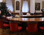 Slika Božićni susret biskupa Radoša s medijskim djelatnicima
