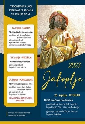 Proslava župne svetkovine sv. Jakoba ap.st. i trodnevna duhovna priprema