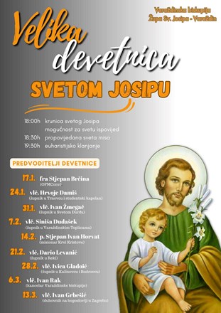 Velika devetnica svetom Josipu u Varaždinu