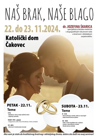 Seminar za bračne parove u Čakovcu