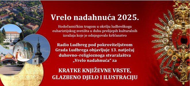 Natječaj duhovnoga stvaralaštva „Vrelo nadahnuća“ 2025. otvoren do 20. srpnja