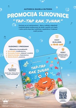 Predstavljanje edukativne slikovnice "Tap-tap rak junak"