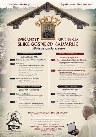 Svečanost krunjenja slike Gospe od Kalvarije na Podravskom Jeruzalemu