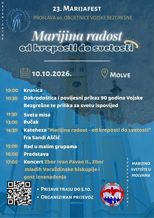 Susret mladih Marijafest u Molvama