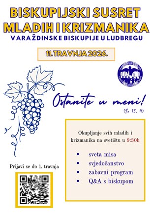 Susret mladih i krizmanika Varaždinske biskupije u Ludbregu