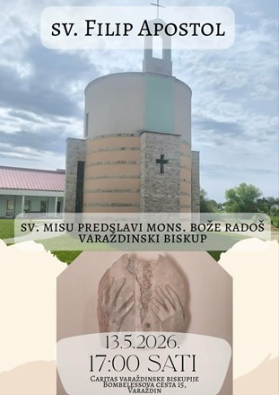 ​Proslava sv. Filipa apostola u Caritasovoj kapelici u Varaždinu