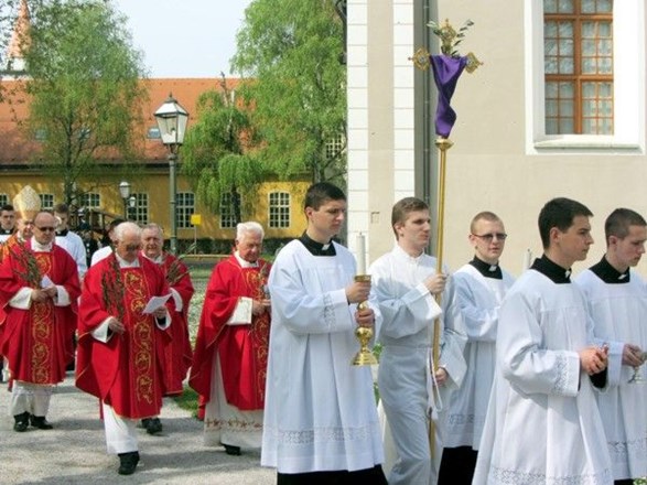 Cvjetna nedjelja u varaždinskoj katedrali