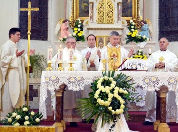 Biskup Mrzljak predvodio misno slavlje u prigodi proslave više obljetnica u Đurđevcu