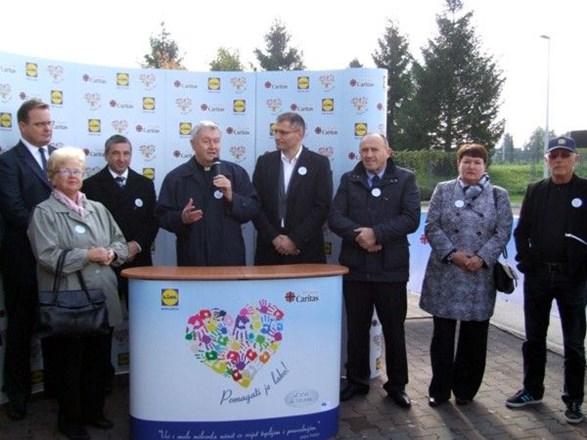 U Varaždinu počela nacionalna humanitarna akcija Caritasa i Lidla “Pomagati je lako!“