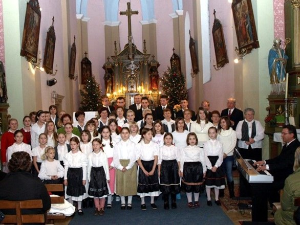 Božićni koncert u župnoj crkvi u Križovljanu