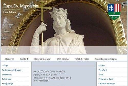 Župa svete Margarete iz Donje Dubrave uredila svoju internetsku stranicu