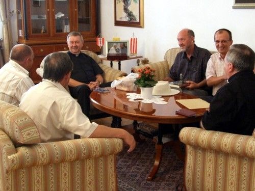 Varaždinski biskup primio čelništvo "Zrinske garde Čakovec"