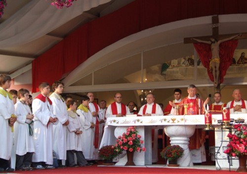 Hodočašće obitelji i djece Varaždinske biskupije u ludbreško proštenište