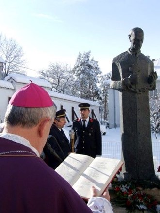 U Lepoglavi otkriven spomenik blaženog Alojzija Stepinca