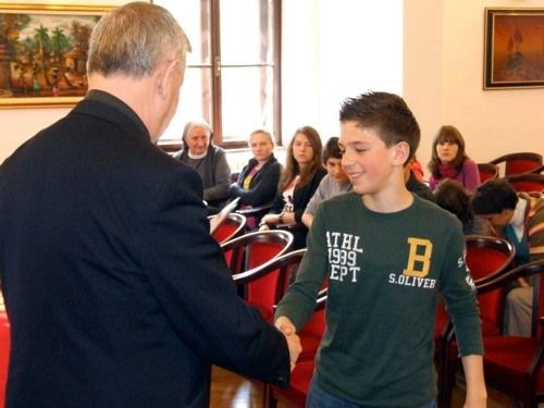 Biskup Mrzljak primio sudionike državne vjeronaučne olimpijade s područja Varaždinske biskupije