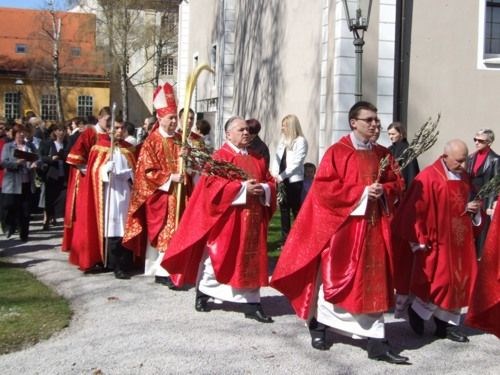 Biskup Mrzljak na Cvjetnicu predvodio misno slavlje u Varaždinu
