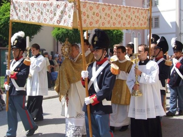 Vjernici župa grada Varaždina zajedno proslavili svetkovinu Tijelova