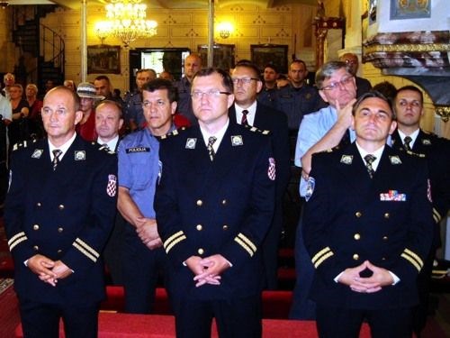 Biskup Jezerinac na 1. obljetnici Koprivničko-križevačke policijske kapelanije